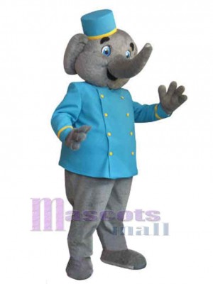 Bellhop-Elefant Maskottchen-Kostüm Tier