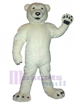 Starker weißer Bär Maskottchen-Kostüm Tier