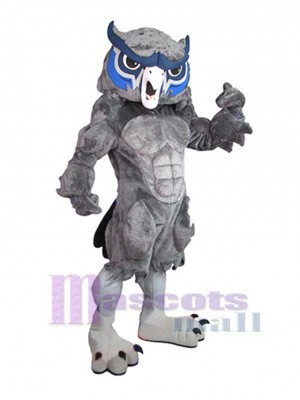 Muskel-Eule Maskottchen-Kostüm Tier