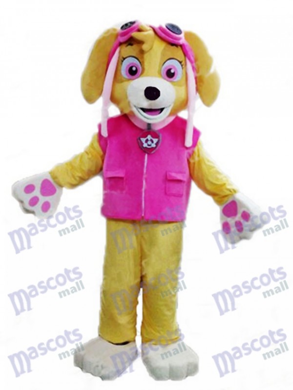 Paw Patrol Skye Adult Mascot Costume Dog Fancy Suit Cartoon Character