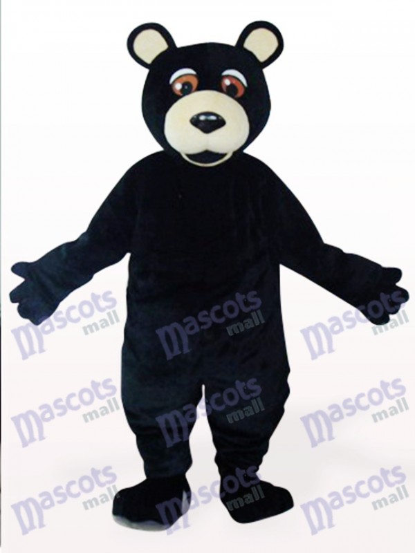 Schwarz bär Plüsch Maskottchen Kostüm