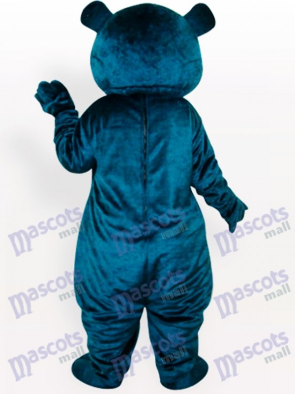 Blauer Bär Erwachsene Tierisches Maskottchen Kostüm