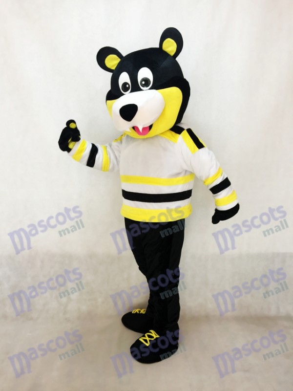 Estevan Bruins Bär Eishockey Maskottchen Kostüm