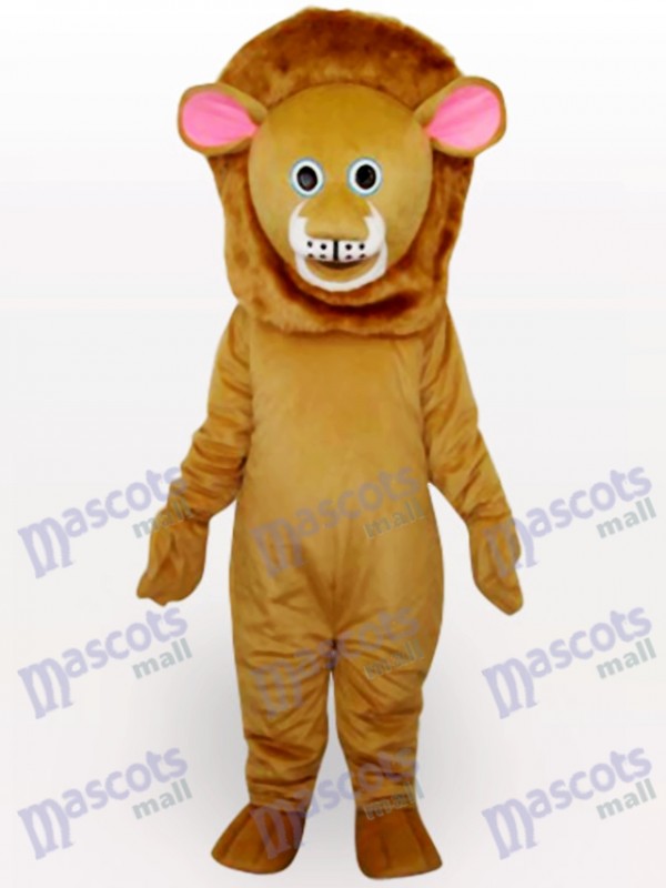 Braune Löwen Tier Maskottchen Kostüm für Erwachsene