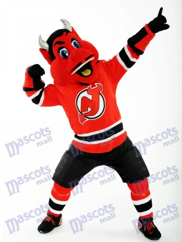 N.J. Teufel des New-Jersey Teufel-Maskottchen-Kostüms Roter Teufel
