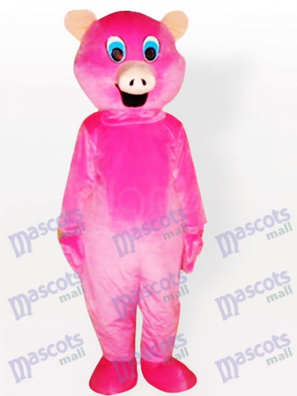 Rosa Schwein Tier Maskottchen Kostüm für Erwachsene