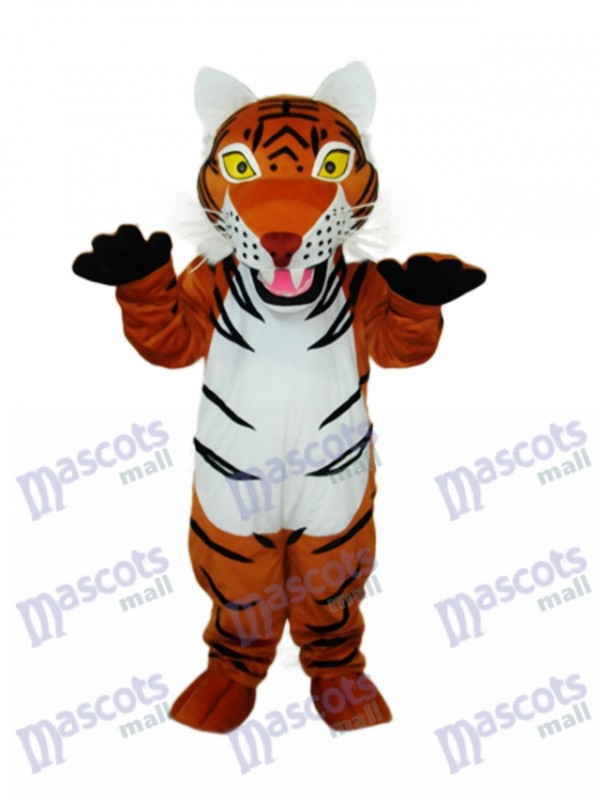 Brown Tiger Maskottchen Erwachsene Kostüm Tier