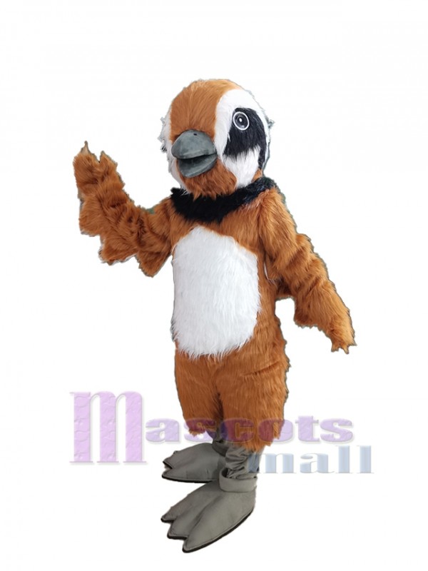 Wachtelvogel maskottchen kostüm